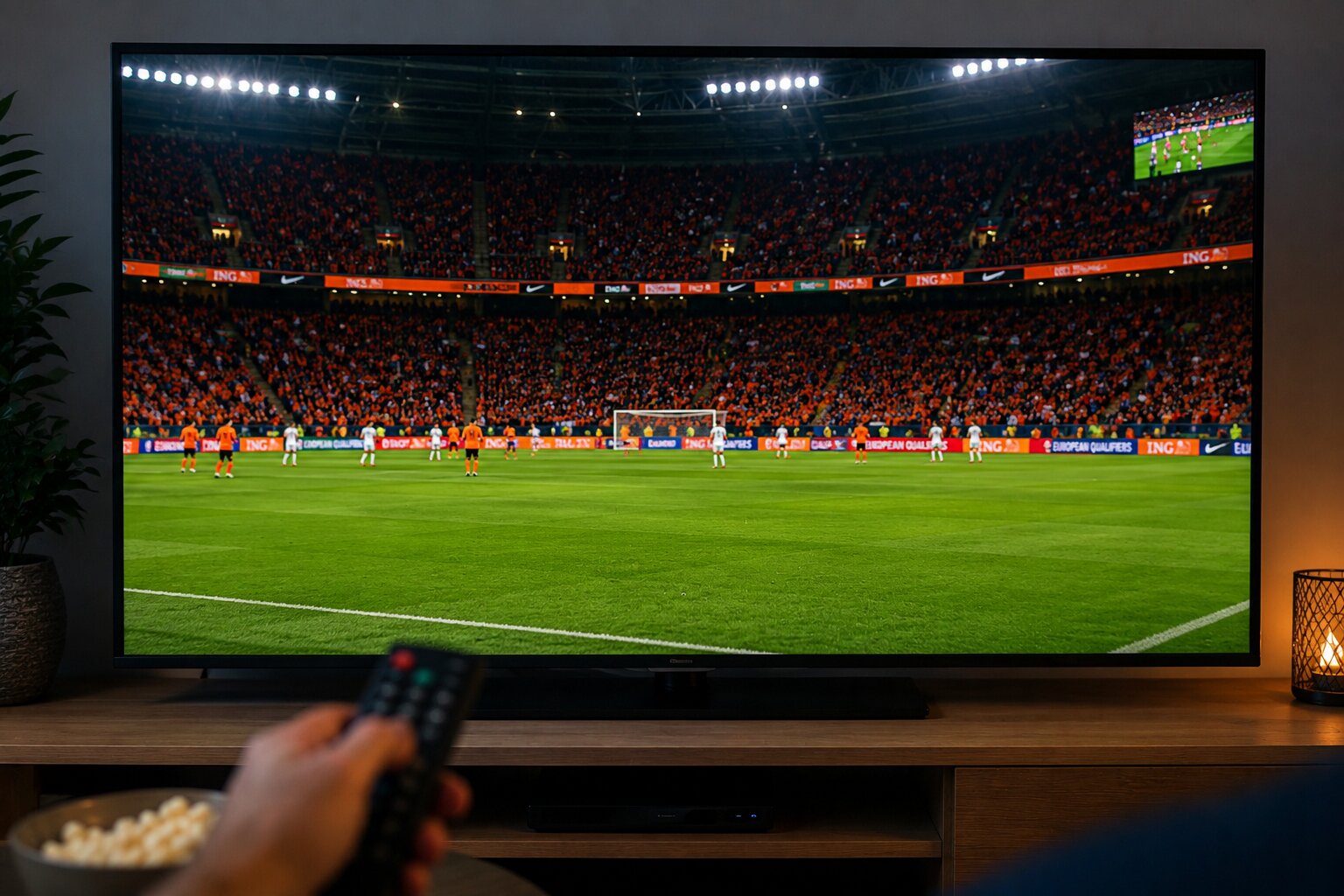 Zo kijk je het WK voetbal live zonder vertraging